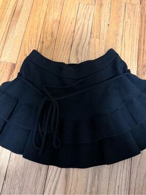 Black skirt
